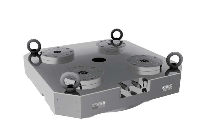 工作台零点定位系统