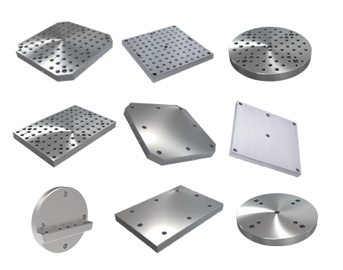 Hole series base plate